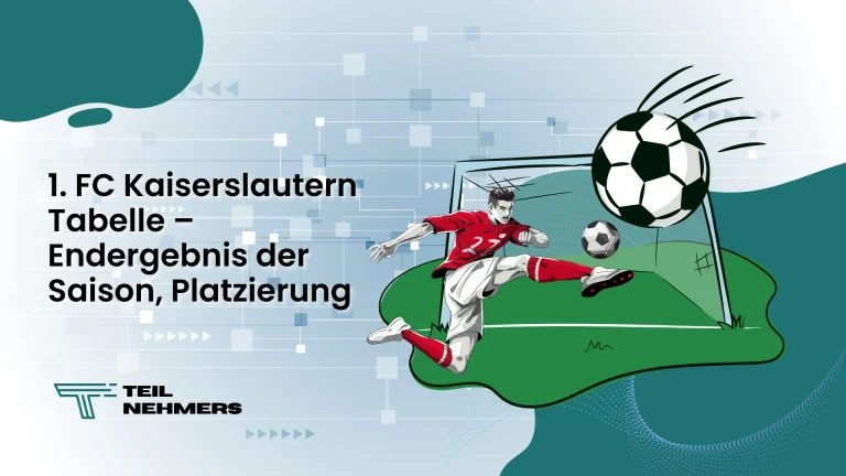 FC Kaiserslautern Tabelle – Endergebnisse und Tabellenstand der Saison 2025/26 FC Kaiserslautern Tabelle