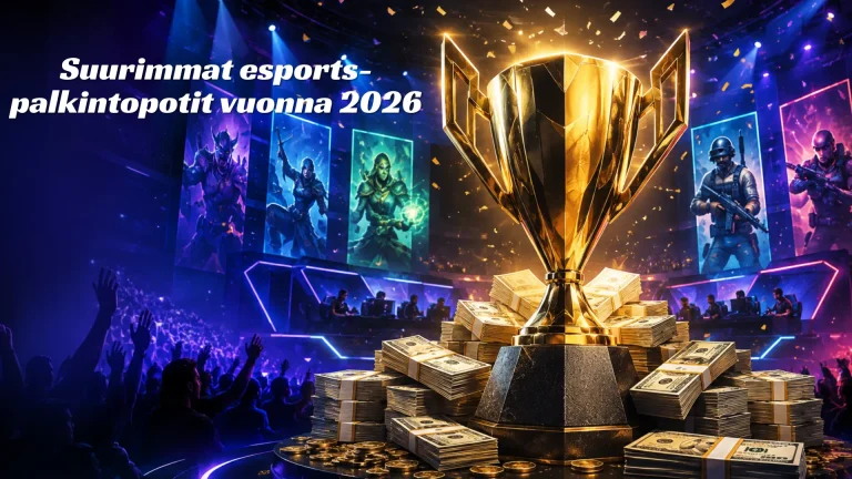 Suurimmat esports-palkintopotit vuonna 2026: Katsaus vuoden tärkeimpiin turnauksiin Suurimmat esports-palkintopotit vuonna 2026